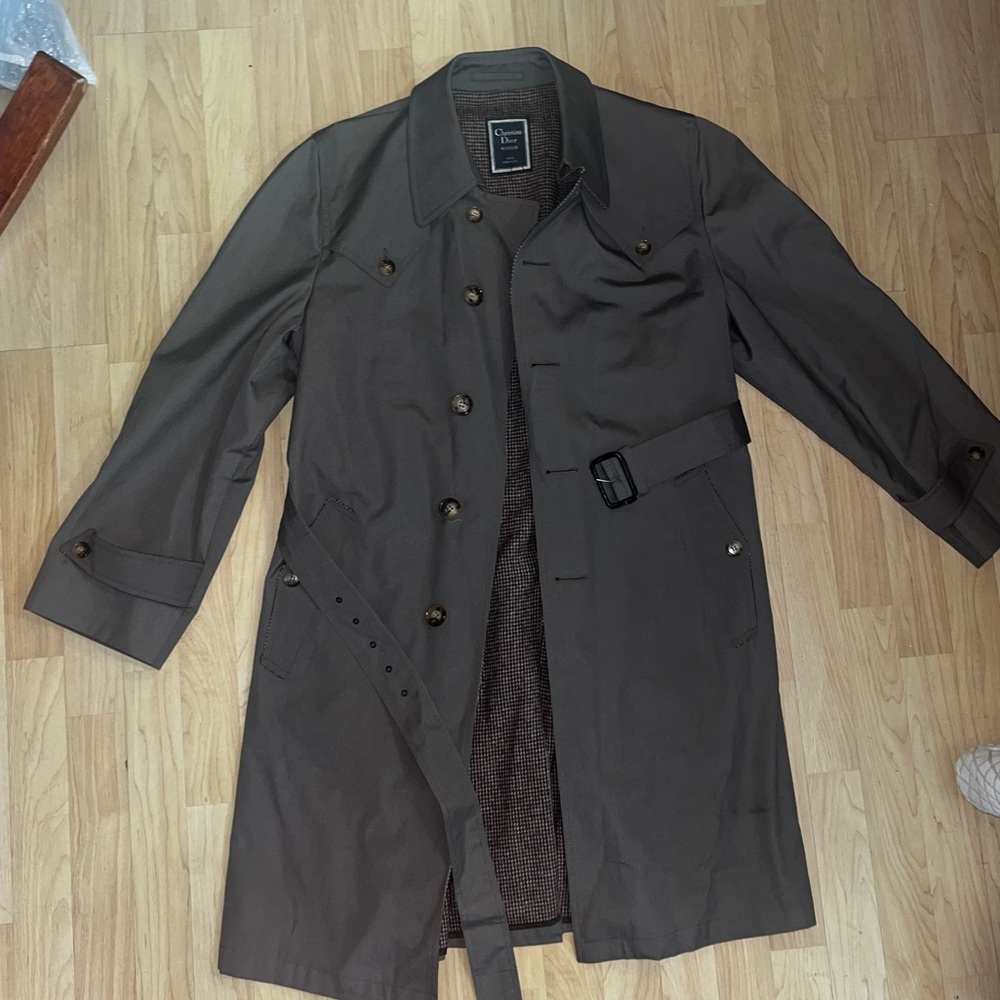 Dior Brown Trench Coat